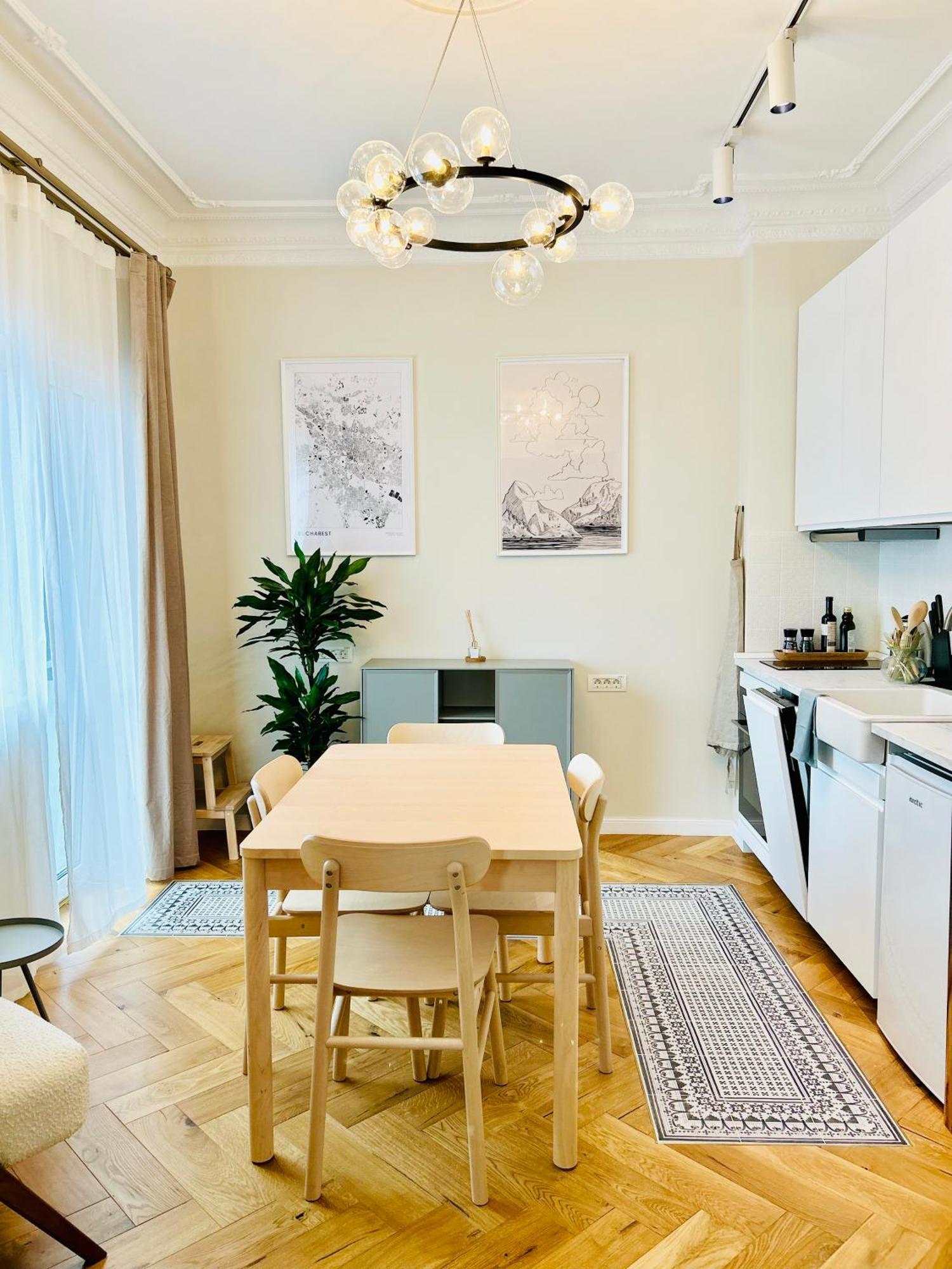 Ultracentral Lux Boutique 1Br Ap Near Subway Bukarest Eksteriør billede